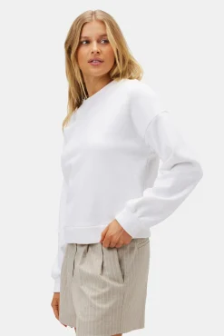 Tops|Sweaters & Cardigans^Amour Vert Abbie Sweatshirt White
