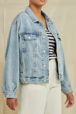Denim|Clearance^Amour Vert AGOLDE Charli Denim Jacket Veer
