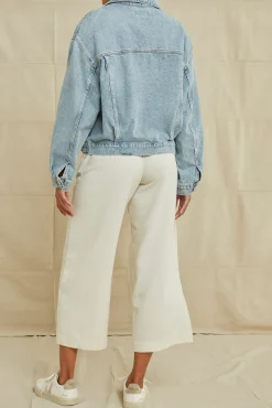 Denim|Clearance^Amour Vert AGOLDE Charli Denim Jacket Veer