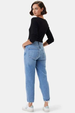 Denim|Pants^Amour Vert AGOLDE Kye Mid Rise Straight Crop Jean Forseen