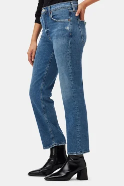 Denim|Pants^Amour Vert AGOLDE Kye Mid Rise Straight Crop Notions