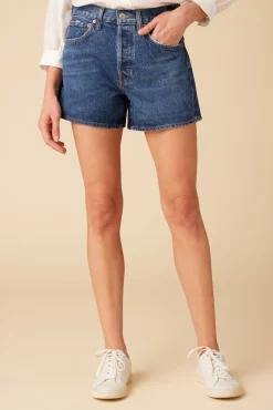 Clearance^Amour Vert AGOLDE Parker Long Denim Short Enamor
