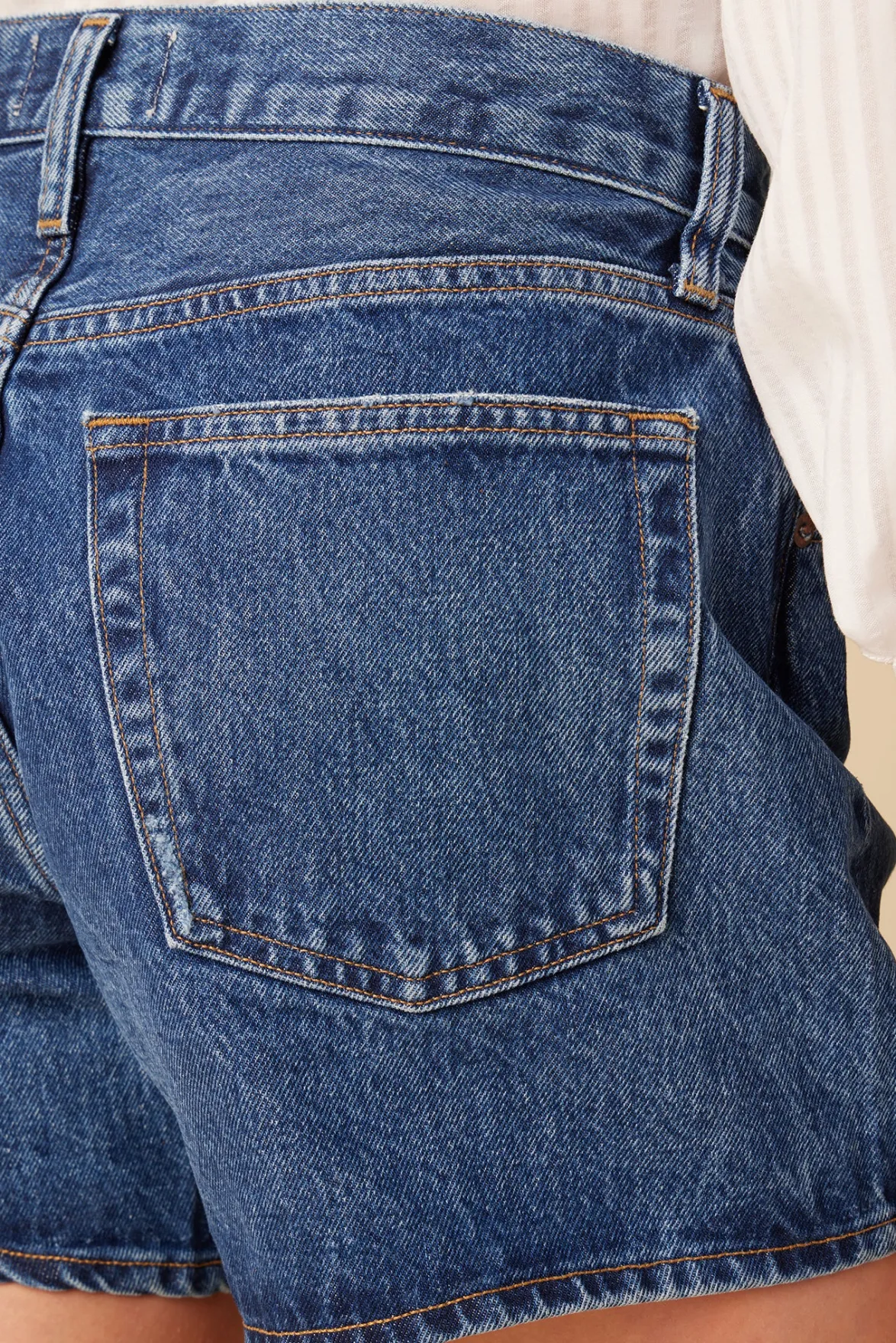 Clearance^Amour Vert AGOLDE Parker Long Denim Short Enamor