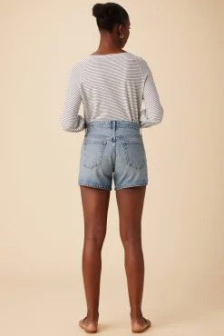Clearance^Amour Vert AGOLDE Parker Long Denim Short Occurrence