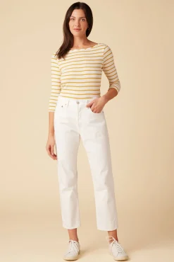 Denim|Pants^Amour Vert AGOLDE Parker Straight Crop Jean Milkshake