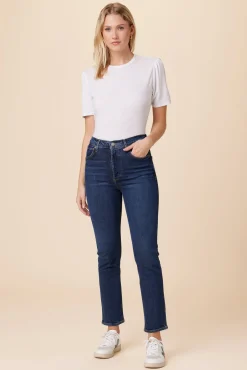 Denim|Pants^Amour Vert AGOLDE Riley Long High Rise Straight Jean Divided