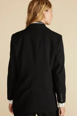 Jackets & Outerwear|Clearance^Amour Vert Alix Boyfriend Blazer Black