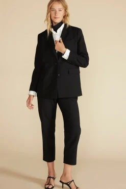 Jackets & Outerwear|Clearance^Amour Vert Alix Boyfriend Blazer Black