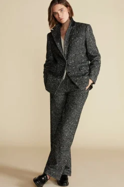 Jackets & Outerwear|Clearance^Amour Vert Alix Boyfriend Blazer BlackHerringbone