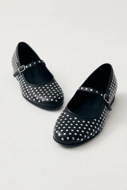 Shoes^Amour Vert Alohas Lucien Leather Ballet Flats Black