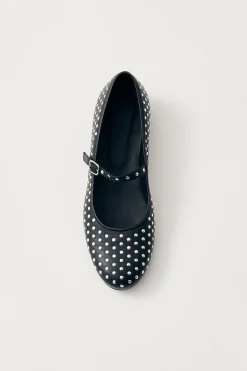 Shoes^Amour Vert Alohas Lucien Leather Ballet Flats Black