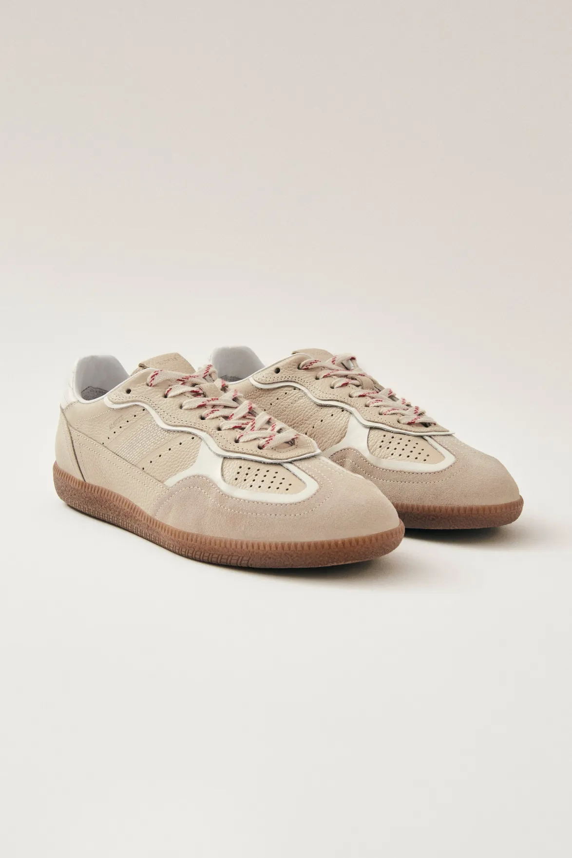 Shoes^Amour Vert Alohas Tb.490 Rife Leather Sneakers RifeGrainCream
