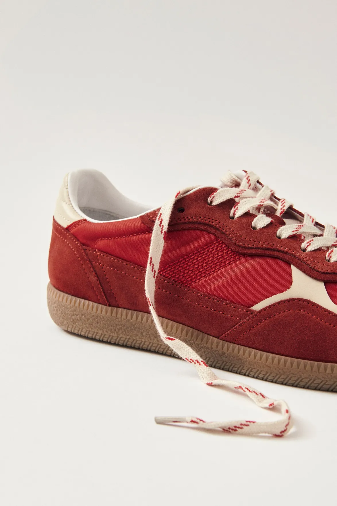 Shoes^Amour Vert Alohas Tb.490 Rife Leather Sneakers RifeSheenRed