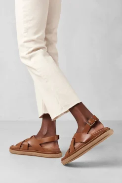 Shoes^Amour Vert Alohas Trunca Padded Sandal Tan