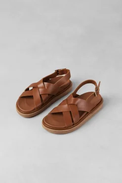 Shoes^Amour Vert Alohas Trunca Padded Sandal Tan