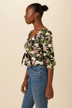 Tops^Amour Vert Annika Organic Cotton Blouse Lily