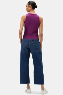 Tops|Clearance^Amour Vert Asmet Paris Rib Tank Mulberry