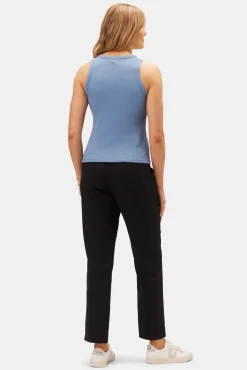 Tops|Clearance^Amour Vert Asmet Paris Rib Tank HorizonBlue