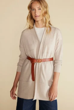 Sweaters & Cardigans|Clearance^Amour Vert Bailey Wool Sweater Coat OatmealBeige