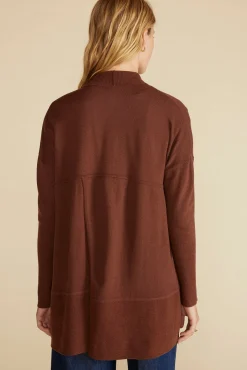 Sweaters & Cardigans|Clearance^Amour Vert Bailey Wool Sweater Coat EspressoBrown