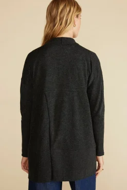 Sweaters & Cardigans|Clearance^Amour Vert Bailey Wool Sweater Coat CharcoalGrey