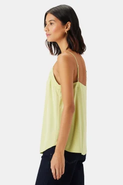 Tops|Clearance^Amour Vert Barlow Stretch Silk Tank Melon