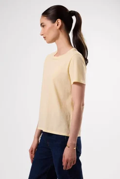 Tops|Tees^Amour Vert Berkeley Organic Cotton Tee Anise