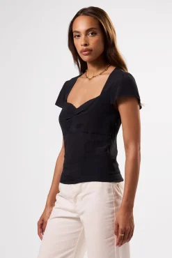 Tops|Clearance^Amour Vert Beryl Blouse Black