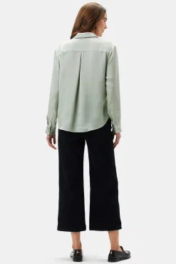 Blouses & Shirts|Tops^Amour Vert Bixby Pocket Blouse MintGreen