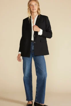 Blouses & Shirts|Tops^Amour Vert Bixby Washable Silk Blouse Ivory