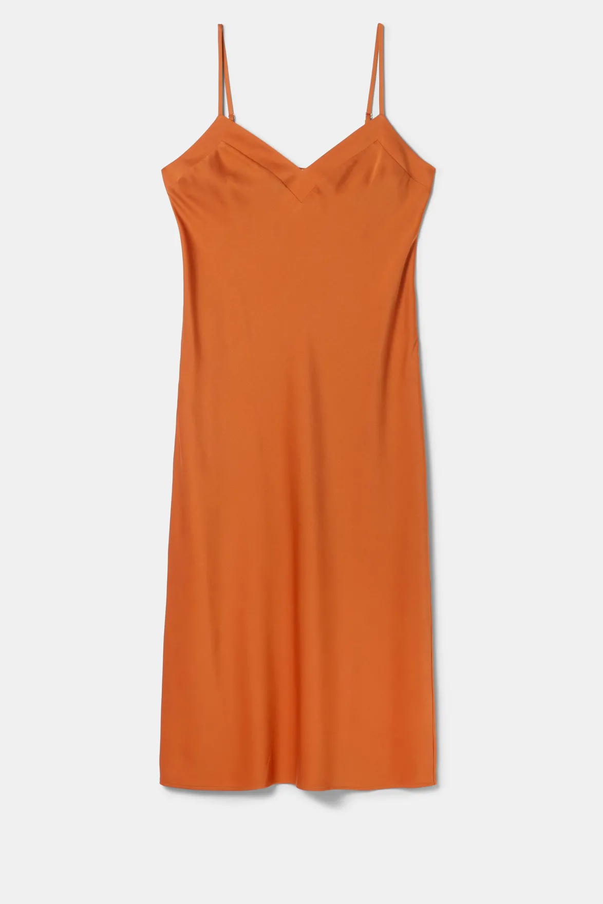 Dresses|Clearance^Amour Vert Briana Washable Silk Dress SunsetOrange