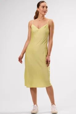 Dresses|Clearance^Amour Vert Briana Washable Silk Dress Melon