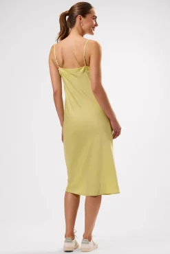 Dresses|Clearance^Amour Vert Briana Washable Silk Dress Melon