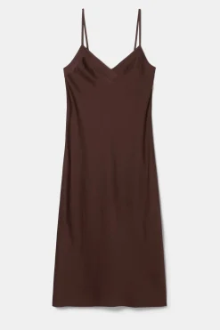 Dresses|Clearance^Amour Vert Briana Washable Silk Dress Espresso