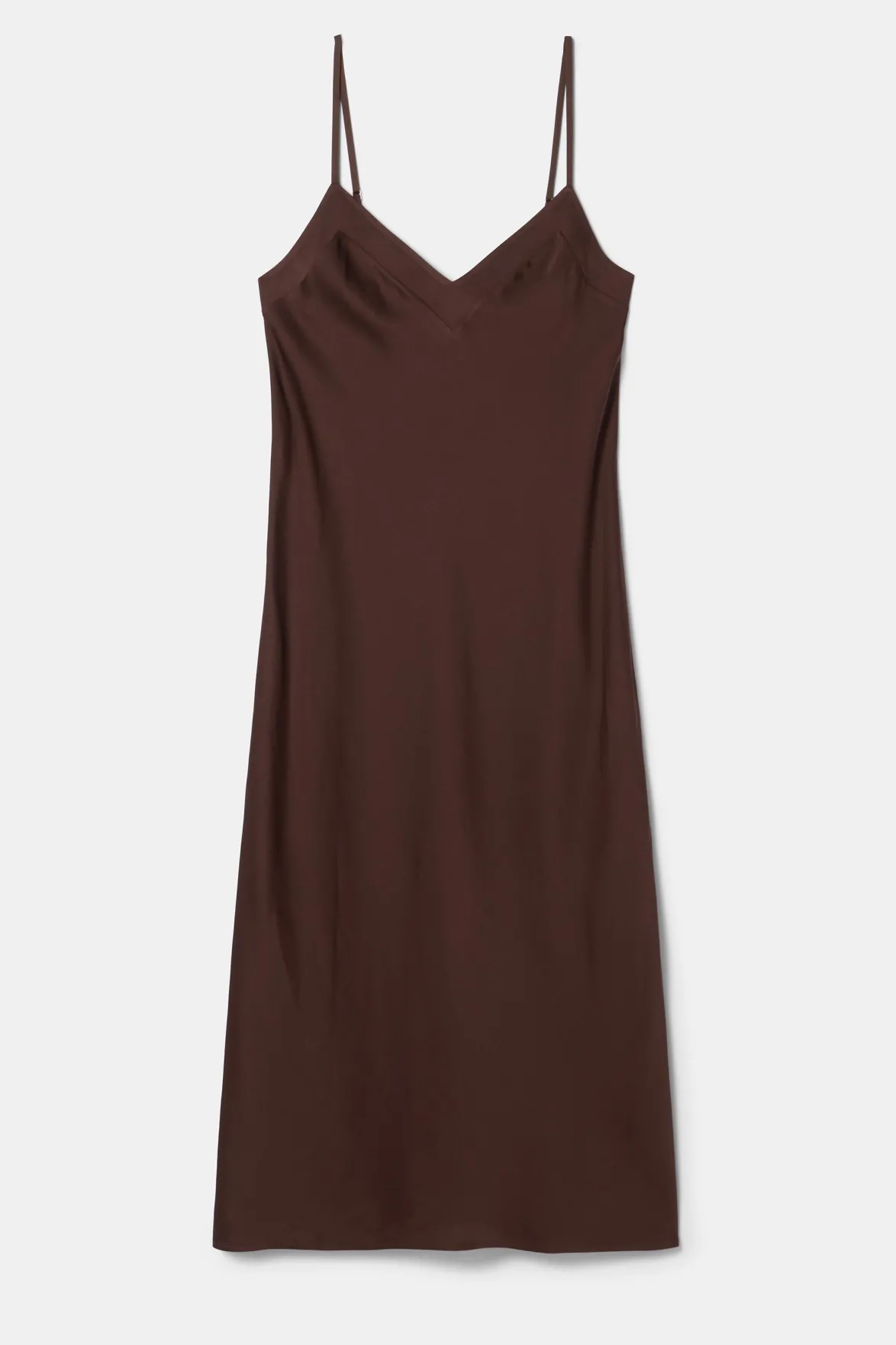 Dresses|Clearance^Amour Vert Briana Washable Silk Dress Espresso