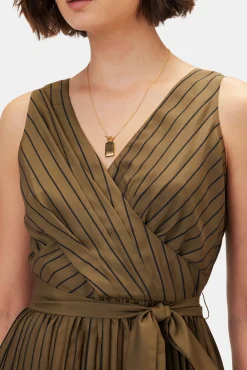 Dresses|Clearance^Amour Vert Cambria Dress BronzedOlive