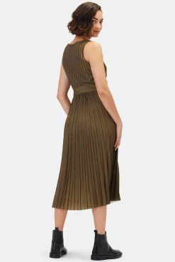 Dresses|Clearance^Amour Vert Cambria Dress BronzedOlive