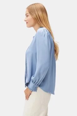 Tops|Clearance^Amour Vert Charlotte Blouse HorizonBlue
