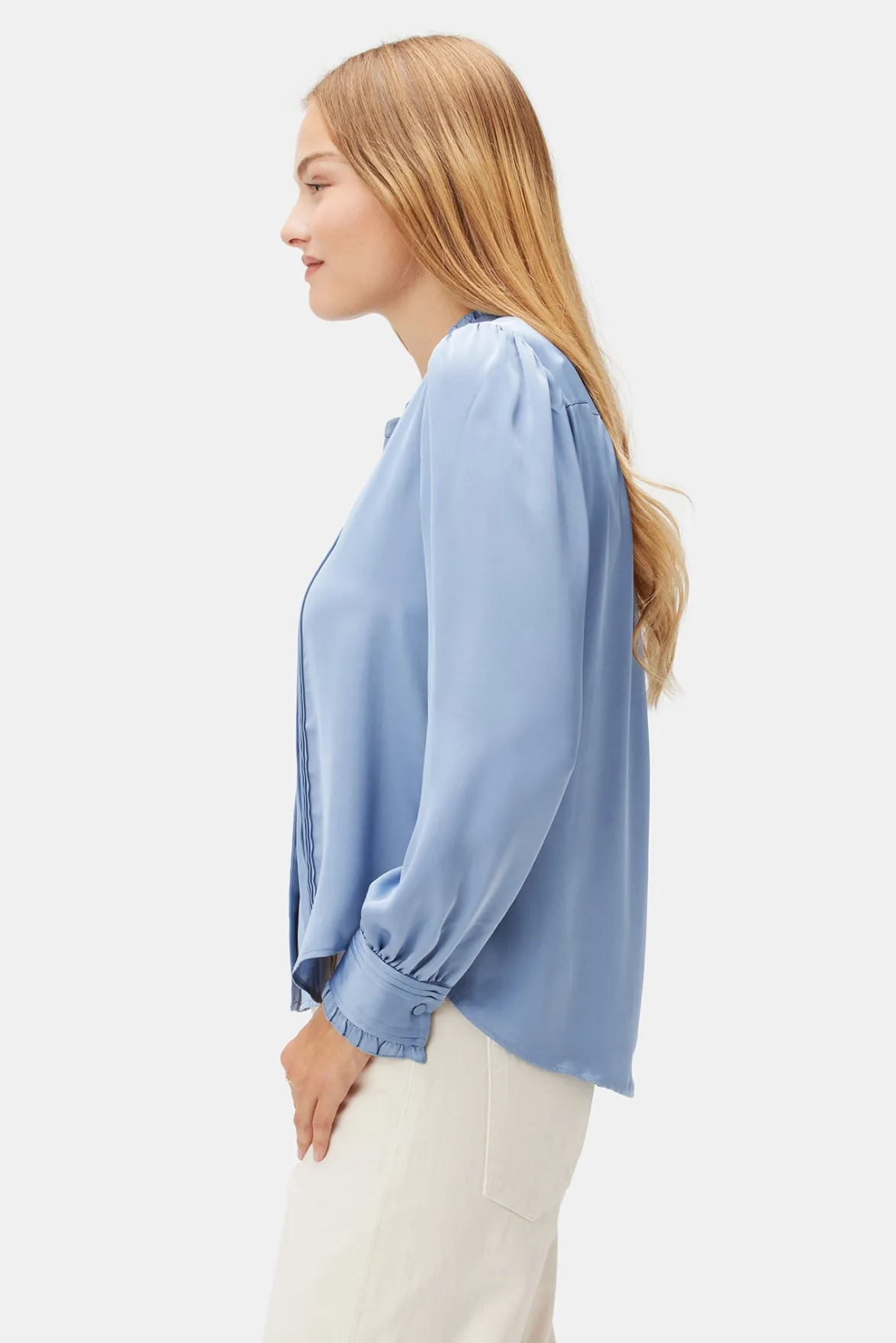 Tops|Clearance^Amour Vert Charlotte Blouse HorizonBlue