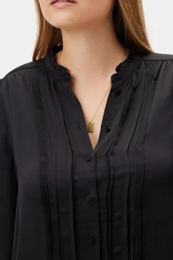 Tops|Clearance^Amour Vert Charlotte Blouse Black