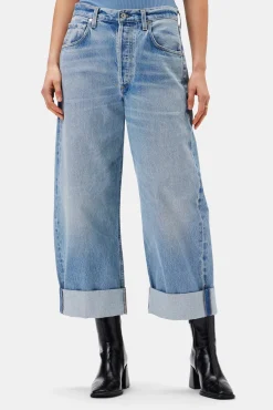 Pants|Denim^Amour Vert Citizens of Humanity Ayla Baggy Cuffed Crop Jean Gemini