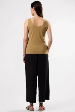 Tops|Clearance^Amour Vert Clarisse Silk Knit Tank Elm