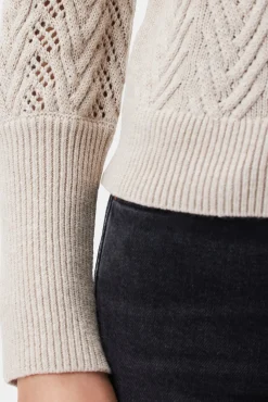 Sweaters & Cardigans|Clearance^Amour Vert Clementine Sweater Oatmeal