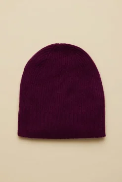 Scarves|Clearance^Amour Vert Colby Cashmere Beanie Syrah
