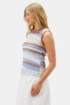 Tops|Clearance^Amour Vert Colette Tank MultiStripe