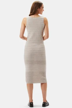 Dresses|Clearance^Amour Vert Cora Flaxen Eco Dress Oatmeal