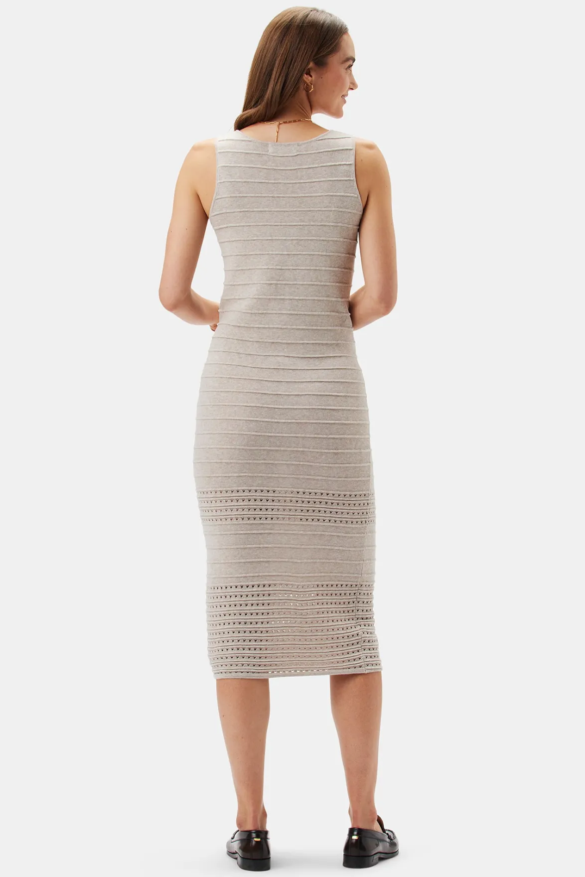 Dresses|Clearance^Amour Vert Cora Flaxen Eco Dress Oatmeal