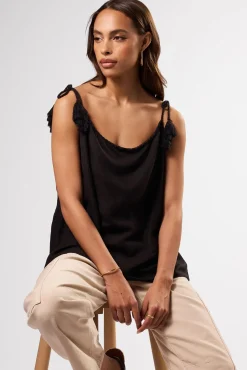 Tops|Clearance^Amour Vert Cor Cor Sierra Tank Black