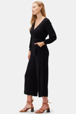 Jumpsuits|Clearance^Amour Vert Everley Modal Jumpsuit Black