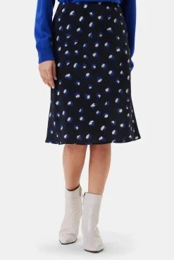 Skirts|Clearance^Amour Vert Eve Washable Silk Skirt Pavo